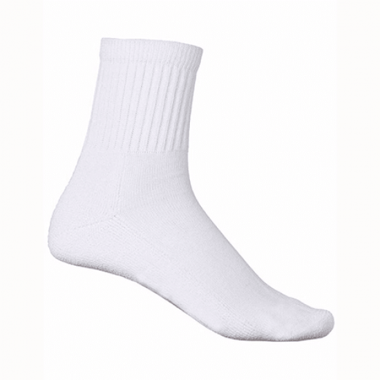 MEIAS ROSSINI CANO LONGO ESPORTE BRANCA - PAR